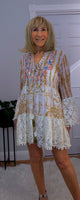 Anisa Bohemian Mini Dress