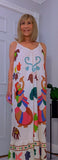 Elana Linen Blend Maxi Dress