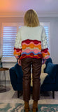 Lulu Chunky Cardigan with Balloon Sleeves & Bobble Detailing – Off White