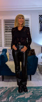 Florence Lace Top – Elegant Lace Detail with Flared Cuffs