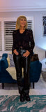 Florence Lace Top – Elegant Lace Detail with Flared Cuffs