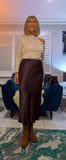Coco Slip Skirt – Silky Bias Cut with Elasticated Waist