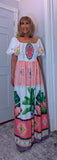 Hope – Off-Shoulder Puff Sleeve Dress with Shirred Bust