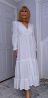 Cellina Cotton Smock Dress