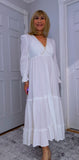 Cellina Cotton Smock Dress
