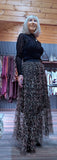Tasha Animal Print Tutu Skirt – Layered, Frilled & Fully Lined