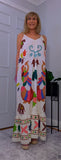 Elana Linen Blend Maxi Dress