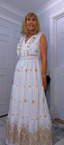 Darcy White Broderie Anglaise Cotton Dress