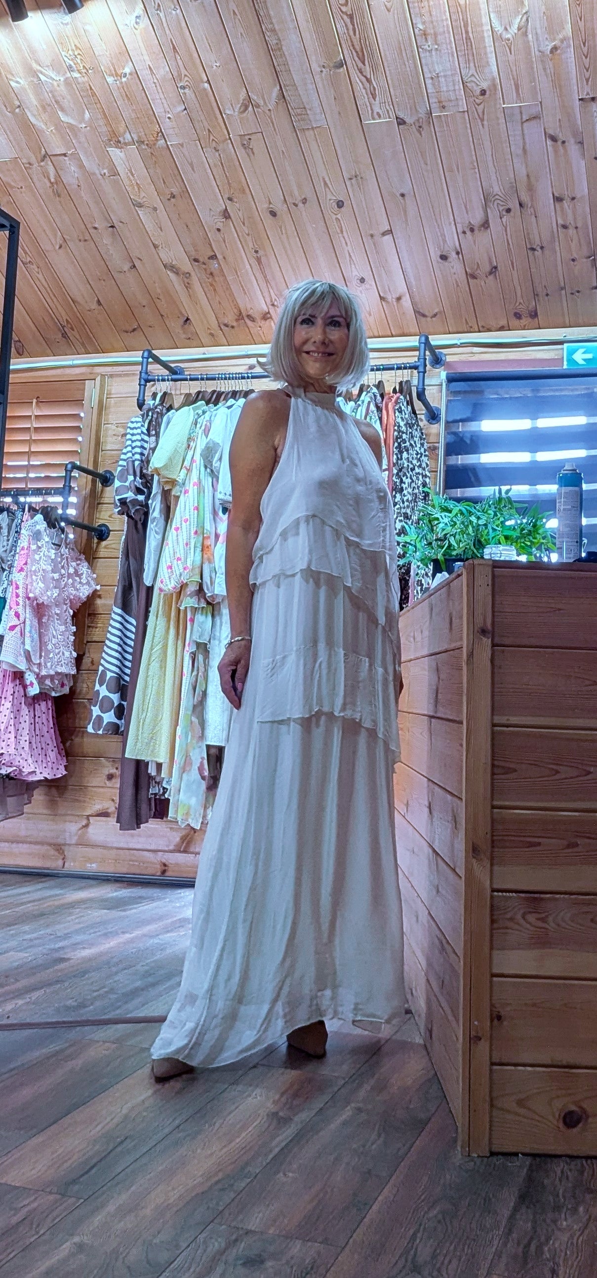 Daphne Silk Blend Occasion Dress