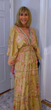 Everi Bohemian Maxi Dress In Dreamy Caramel
