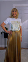 Rula Pleated Skirt