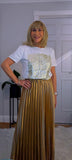 Rula Pleated Skirt