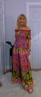 Saskia Silk Maxi Dress