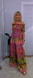 Saskia Silk Maxi Dress
