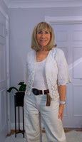Tonia Embroidered Cardigan
