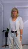 Tonia Embroidered Cardigan
