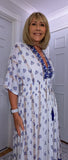Trixiebelle Sequin Maxi Dress – Blue