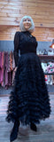 Dina Voluminous A-Line Tulle Skirt – Cornelli Style with Stunning Layers