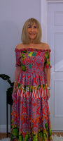 Saskia Silk Maxi Dress