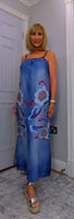 Delores Maxi Dress – Tropical Print Summer Slip Dress