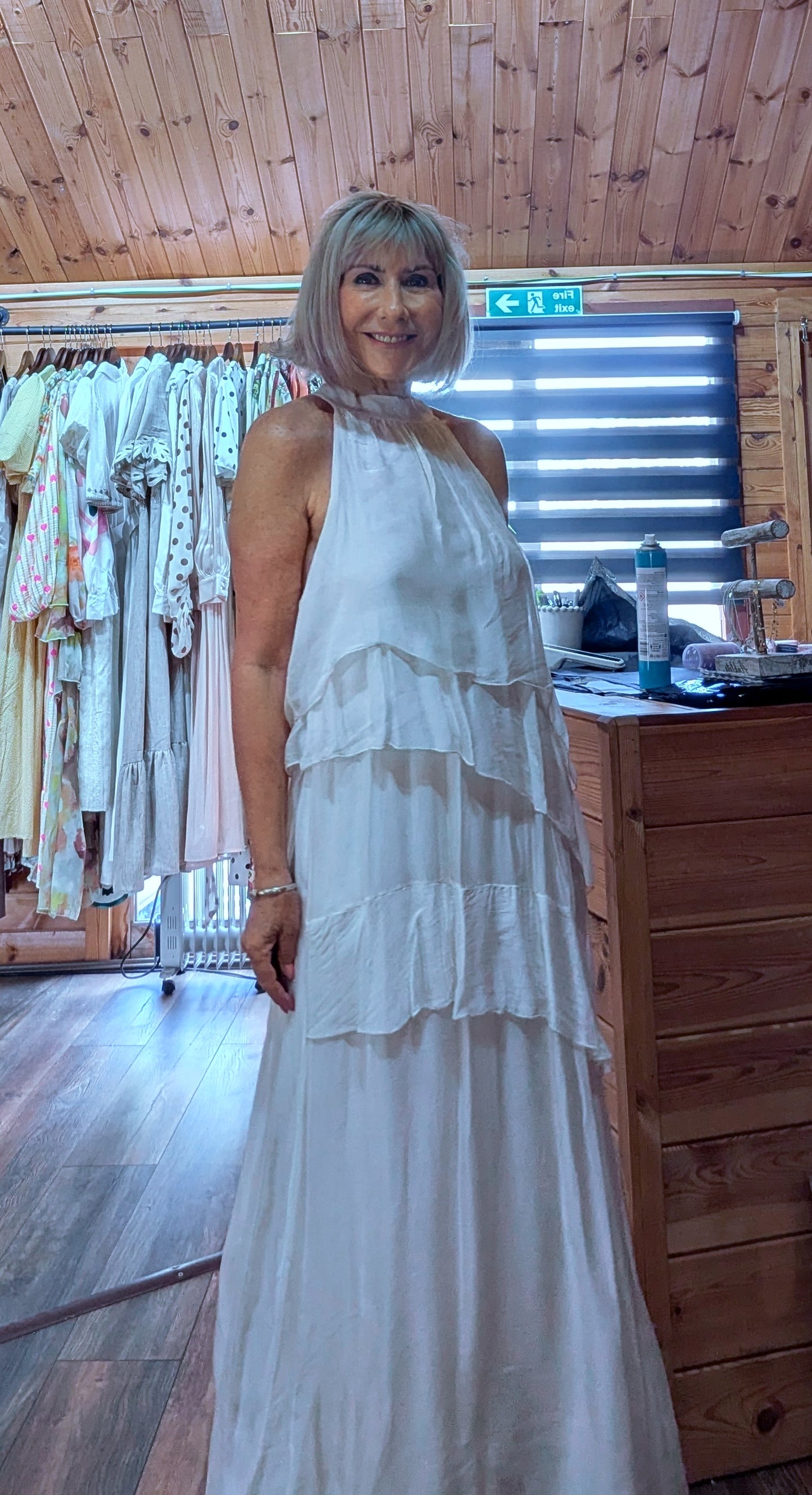 Daphne Silk Blend Occasion Dress
