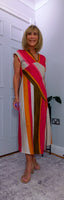Emmy Linen Look Midi Dress – Fuchsia or Rust for Petites