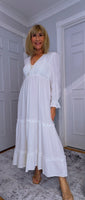 Cellina Cotton Smock Dress