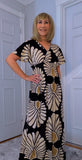 Gianna Dress – Soft Jersey Floral Dress with Shirred Waist (Sizes 8–18)