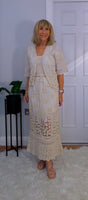 Tonia Embroidered Cardigan
