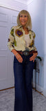 Pandora Shirt – Bold Multicolour Cotton Print Shirt