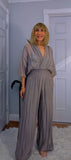 Josie Silk Jumpsuit – Elegant Wide-Leg One Piece, Soft Feel