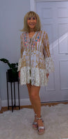 Anisa Bohemian Mini Dress