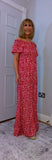 Lottie Dress – Ditsy Floral Shirred Maxi Dress | Off Shoulder Summer Dress | UK Sizes M–XXL