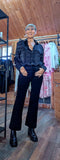 Carolyn Satin Blouse