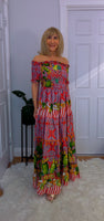 Saskia Silk Maxi Dress