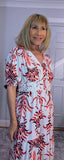 Stella Dress Ditsy Dress With Lace Trim