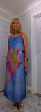 Delores Maxi Dress – Tropical Print Summer Slip Dress