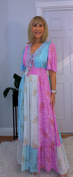 Valentina Bohemian Maxi Dress