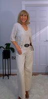 Tonia Embroidered Cardigan