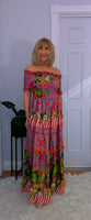 Saskia Silk Maxi Dress