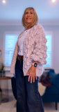 Alize Blush Boho Chunky Bobble Cardigan
