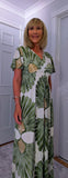 Gianna Dress – Soft Jersey Floral Dress with Shirred Waist (Sizes 8–18)