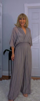 Josie Silk Jumpsuit – Elegant Wide-Leg One Piece, Soft Feel