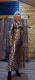 Gladys Gold  Statement Metallic Statement Dress