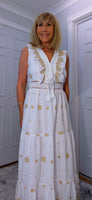 Darcy White Broderie Anglaise Cotton Dress