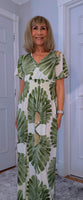 Gianna Dress – Soft Jersey Floral Dress with Shirred Waist (Sizes 8–18)