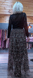Tasha Animal Print Tutu Skirt – Layered, Frilled & Fully Lined