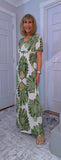 Gianna Dress – Soft Jersey Floral Dress with Shirred Waist (Sizes 8–18)
