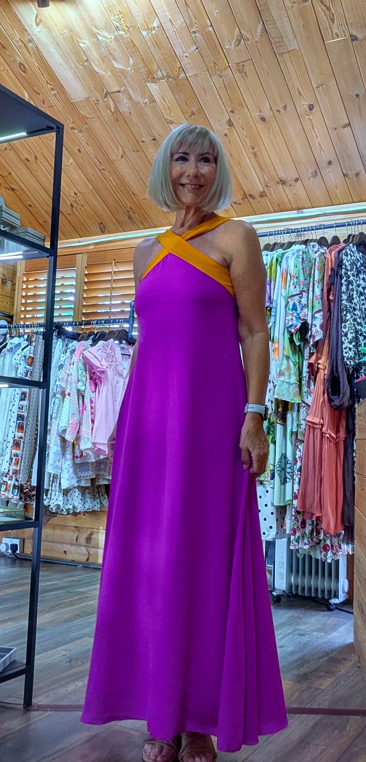 Strappy occasion dress styled by ditsydi