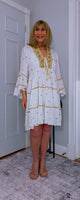 Peony Mini Bohemian Dress